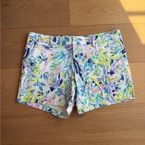 NWT Lilly Pulitzer Pastel Floral Shorts